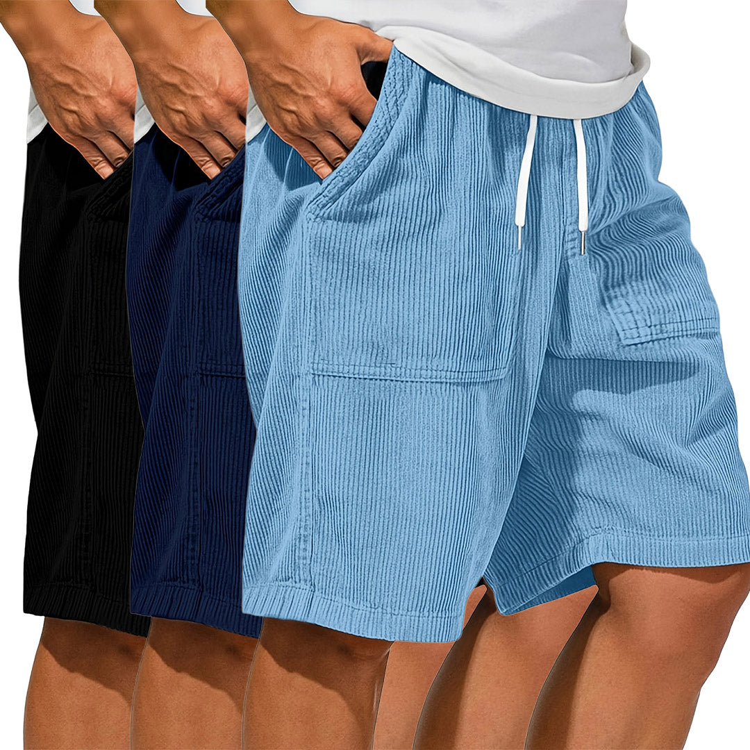 Victor Miguel Cotton Shorts