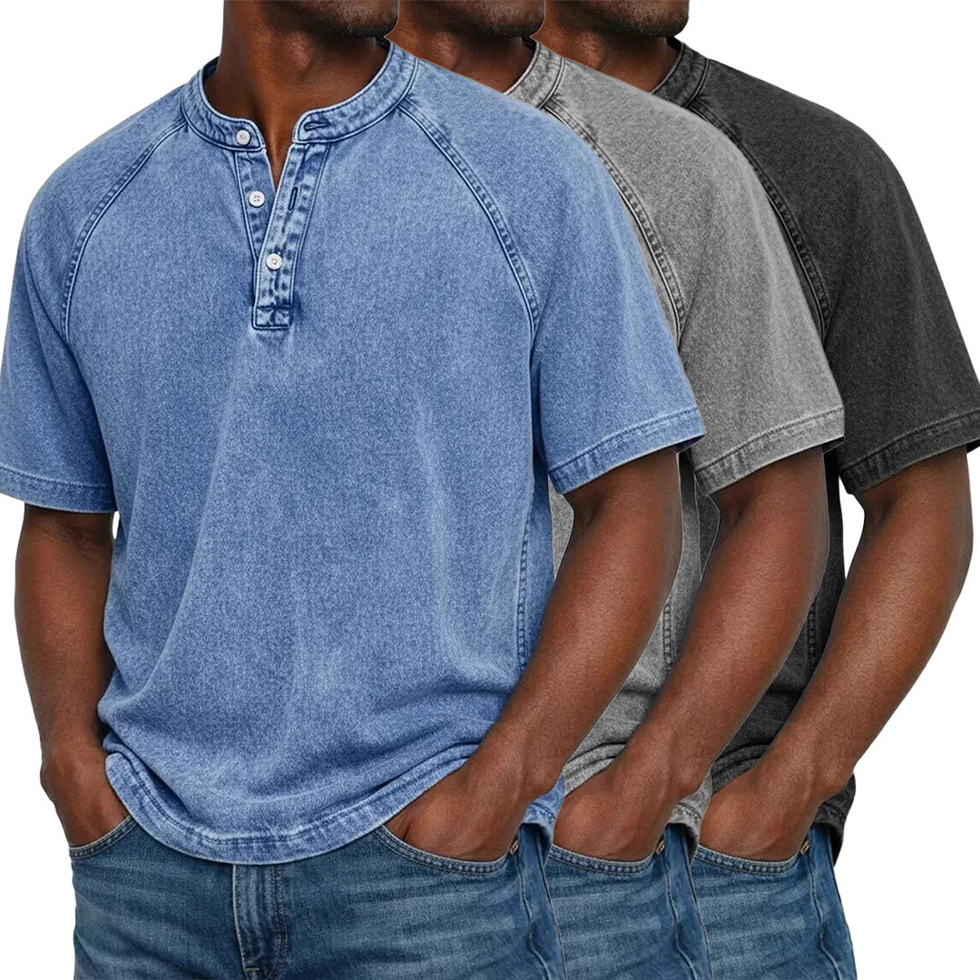Liam Denim Cotton Shirt