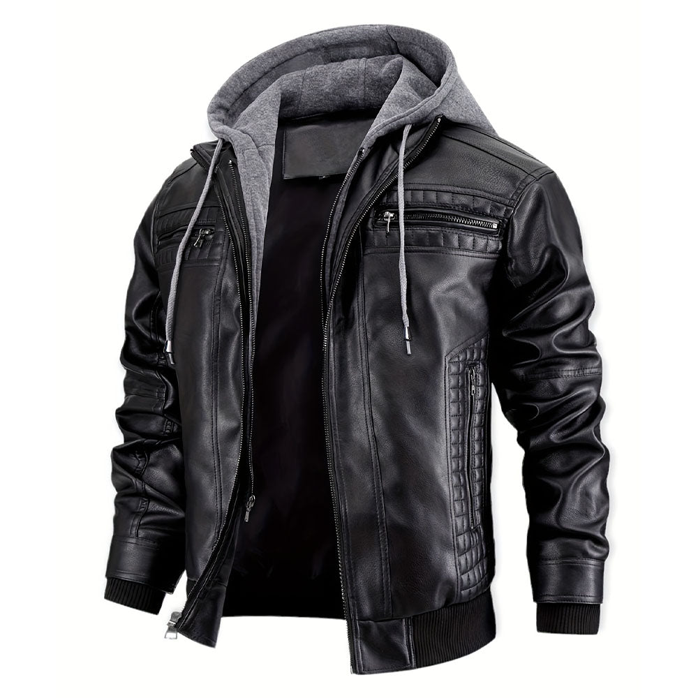 Griffin Leather Jacket