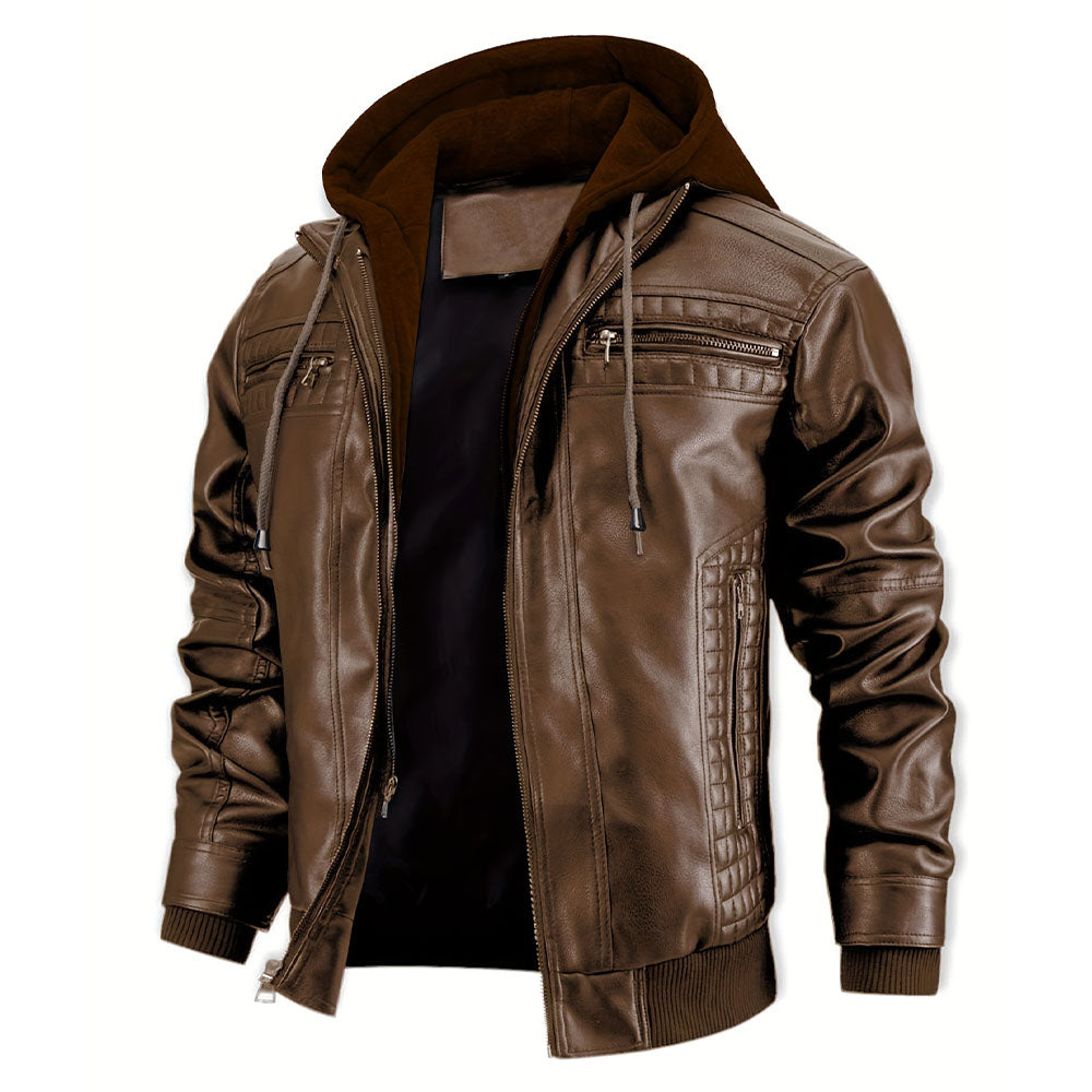 Griffin Leather Jacket