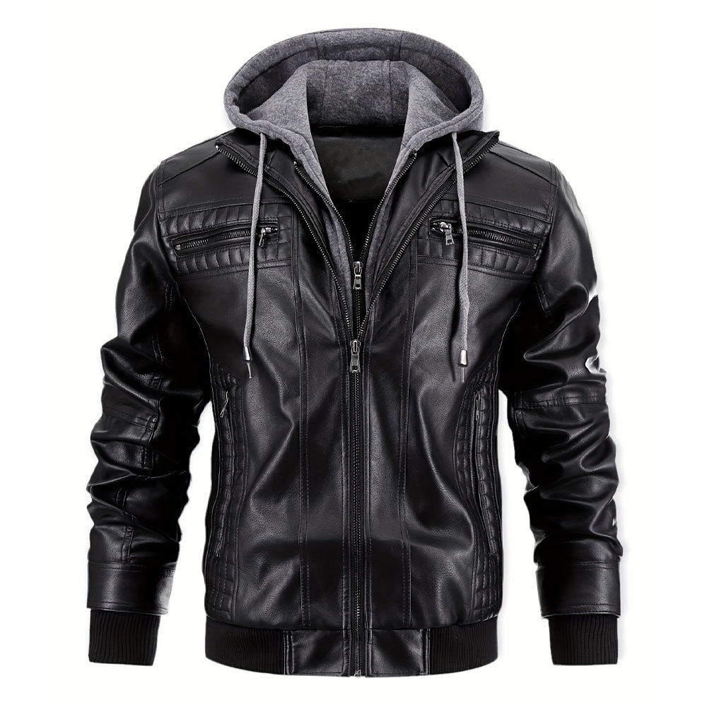 Griffin Leather Jacket