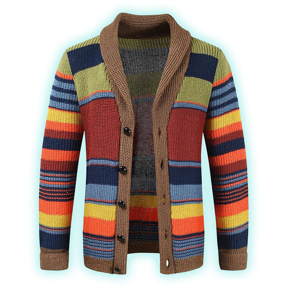 Owen Colorblock Cardigan