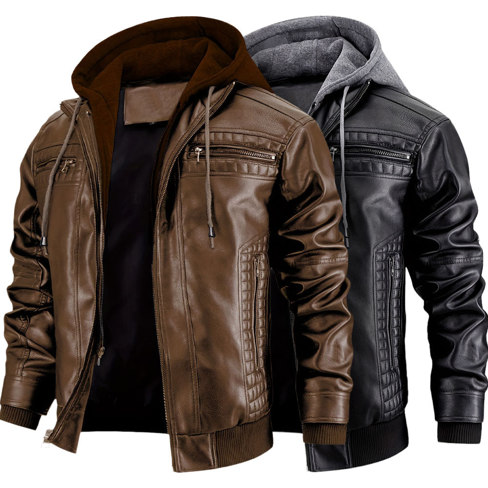 Griffin Leather Jacket