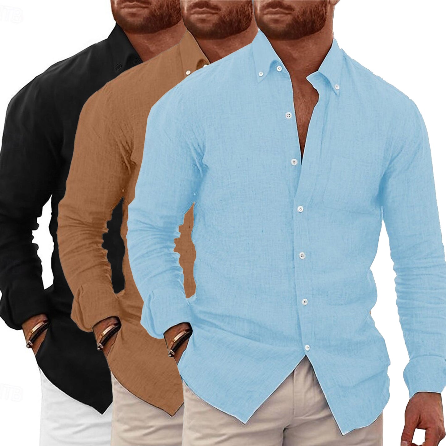 George linen Shirt