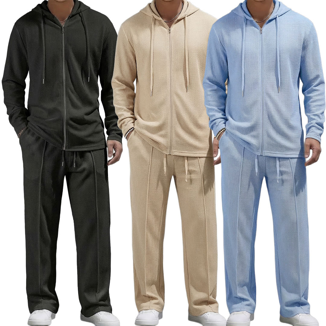 Harissen Waffle-Knit Set