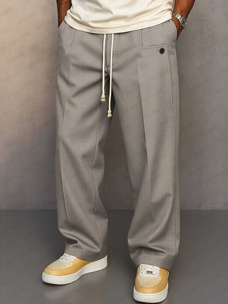 River Harbor Cotton Trousers - Image 6