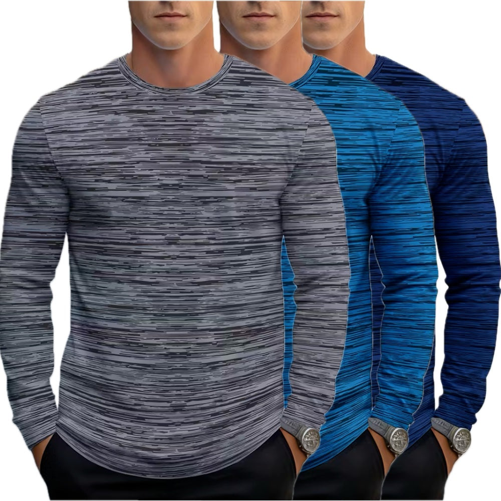 Adrian Wells Long-Sleeve T-Shirt - Navy - view 2