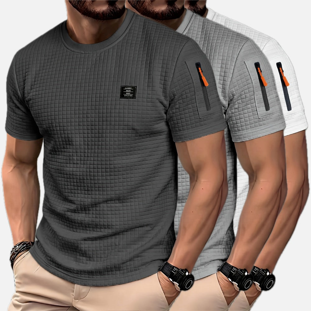 Blaise Adrian Scott T-Shirt - Grey - view 2
