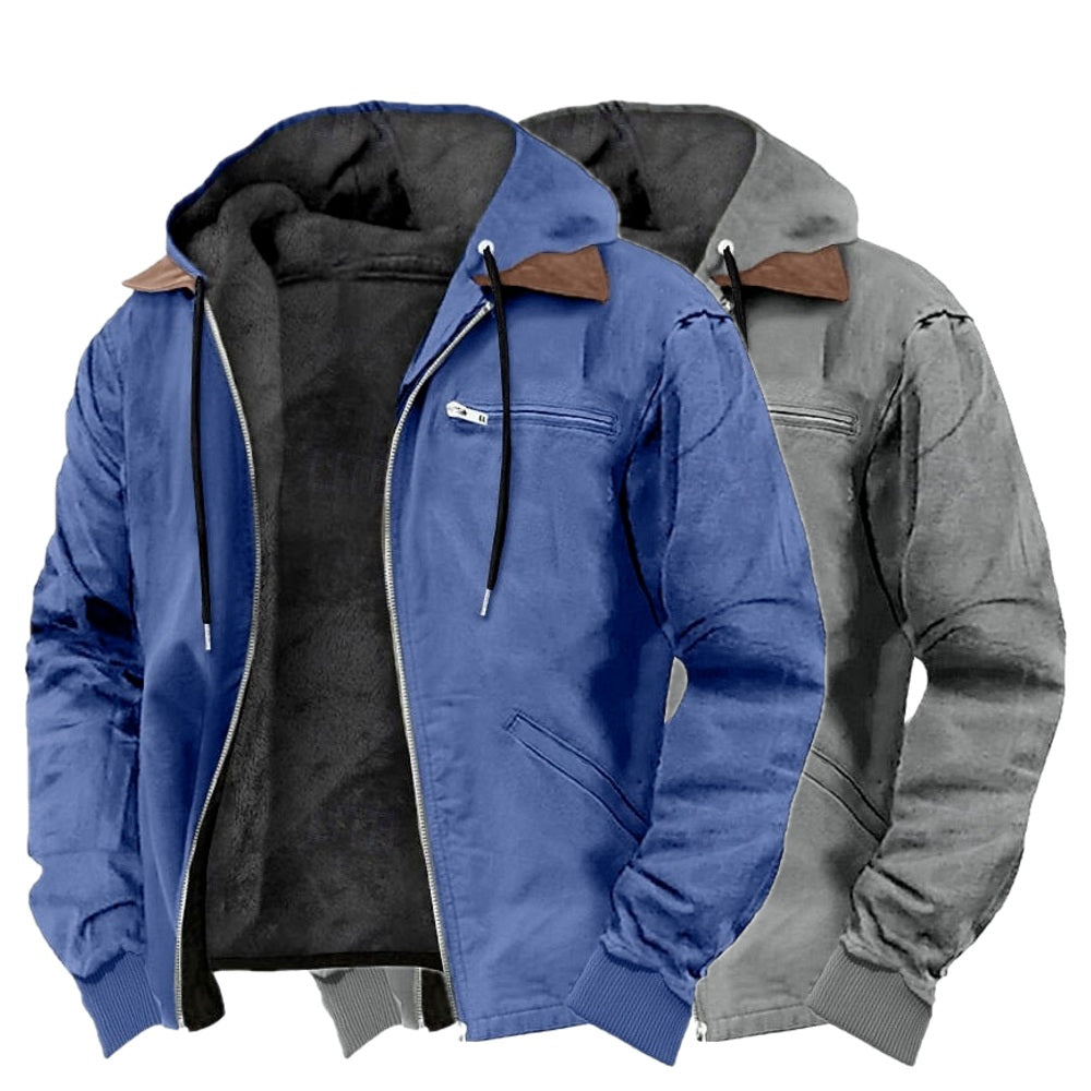 Caleb Rowan Full-Zip Hoodie - Blue - view 2