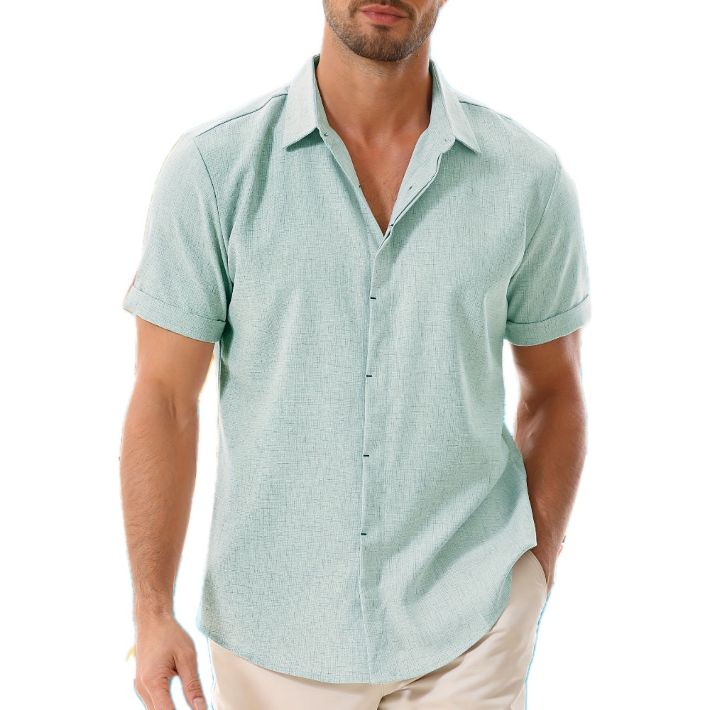 Callan Reese Short-Sleeve Shirt - Green - view 1