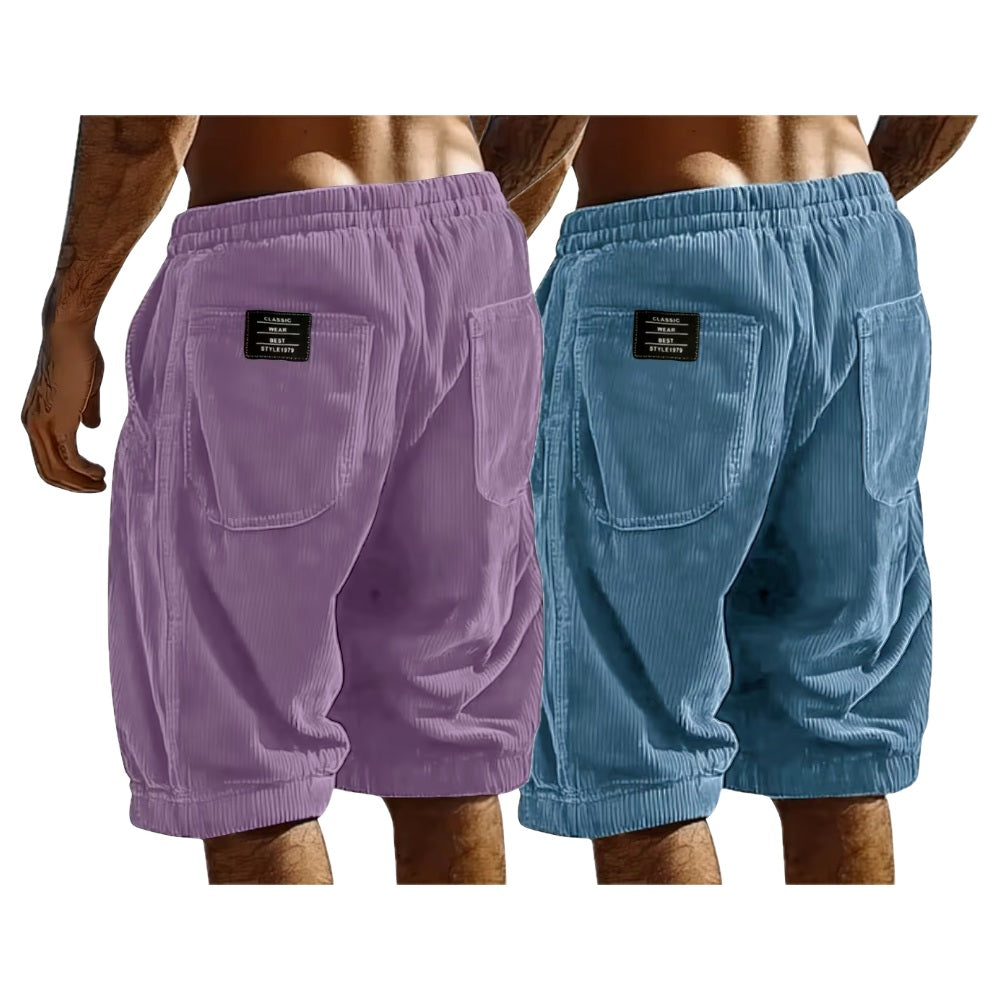Dominic Alton Ross Shorts - Blue - view 2