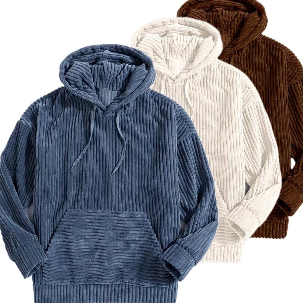 Evan Laurence Joel Hoodie - Blue - view 2