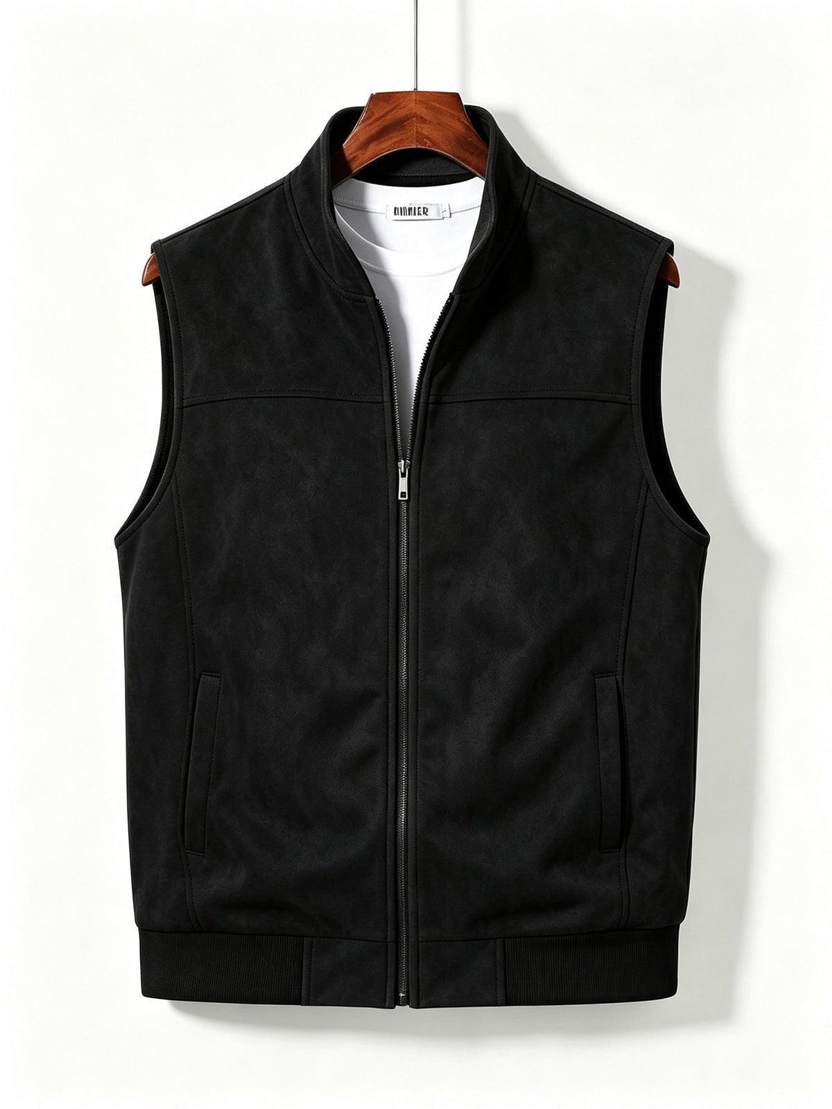 Hollis Andrew Seth Vest - Black 2 - view 1