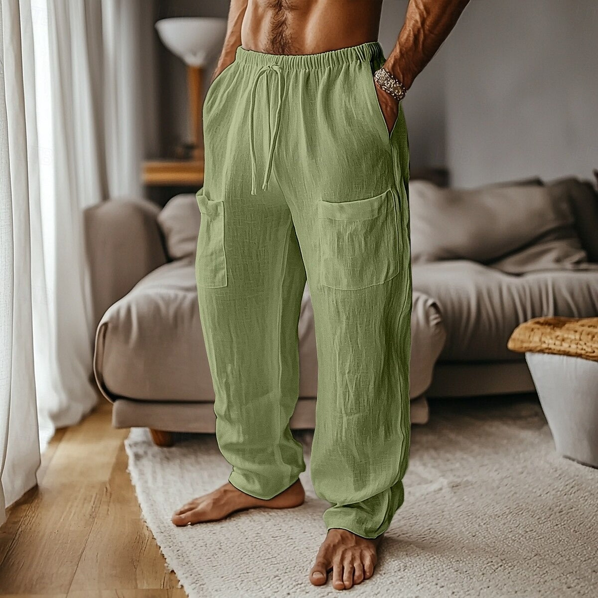 Lorenso Cotton Trousers