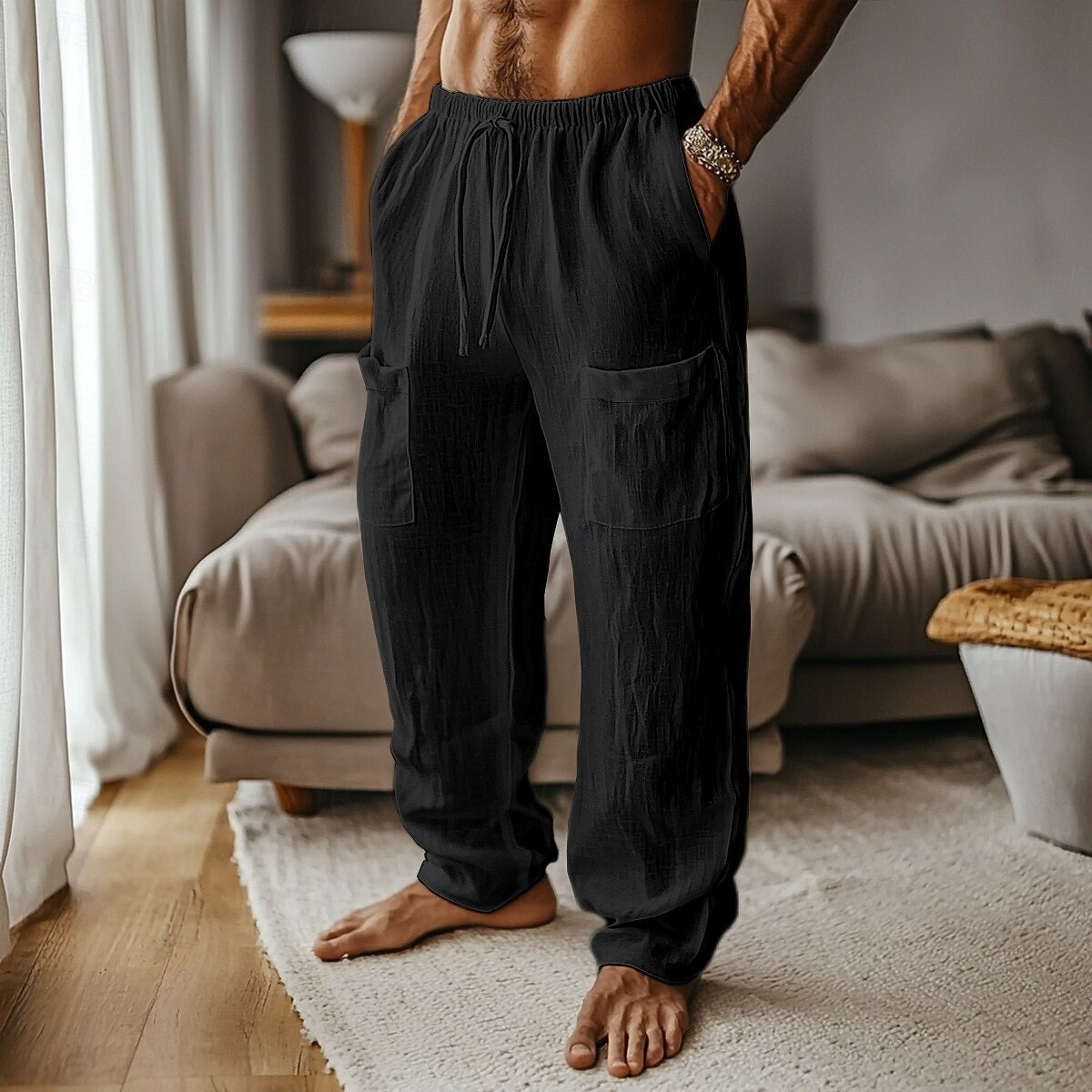 Lorenso Cotton Trousers