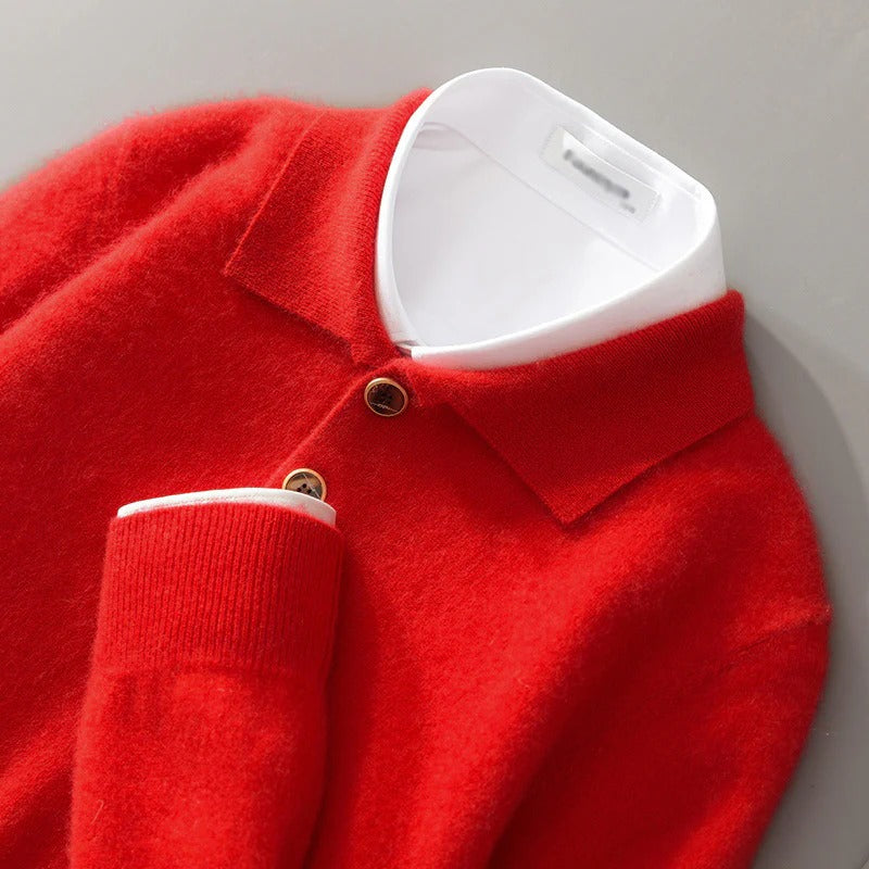 Atlas Polo Sweater