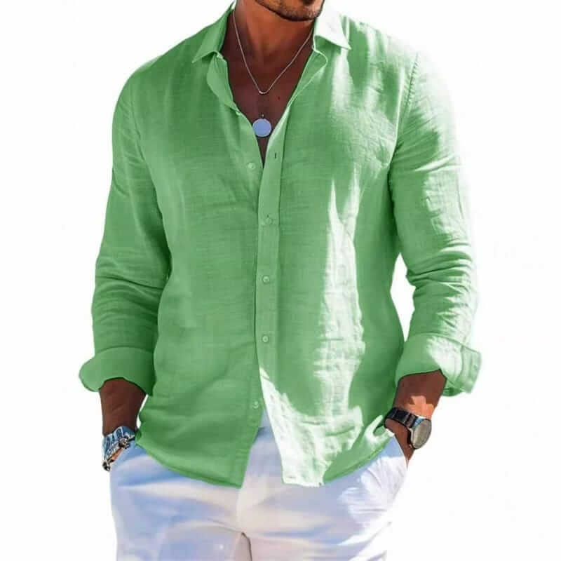 Maple Harbor Cotton Shirt - Image 8
