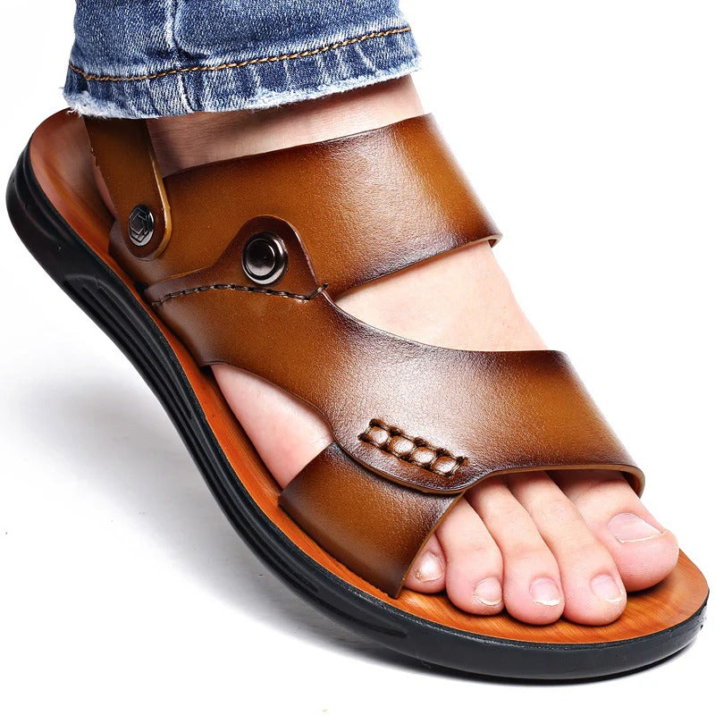 Lorsen Leather Sandals
