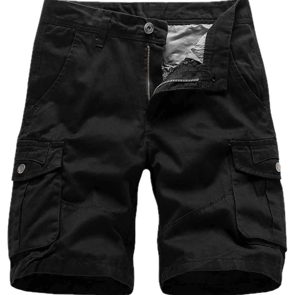 Ivor Lane Cargo Shorts - Black - view 1