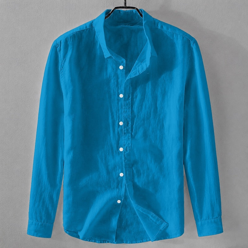 Jonah Wade Button-Up Shirt - Navy - view 1