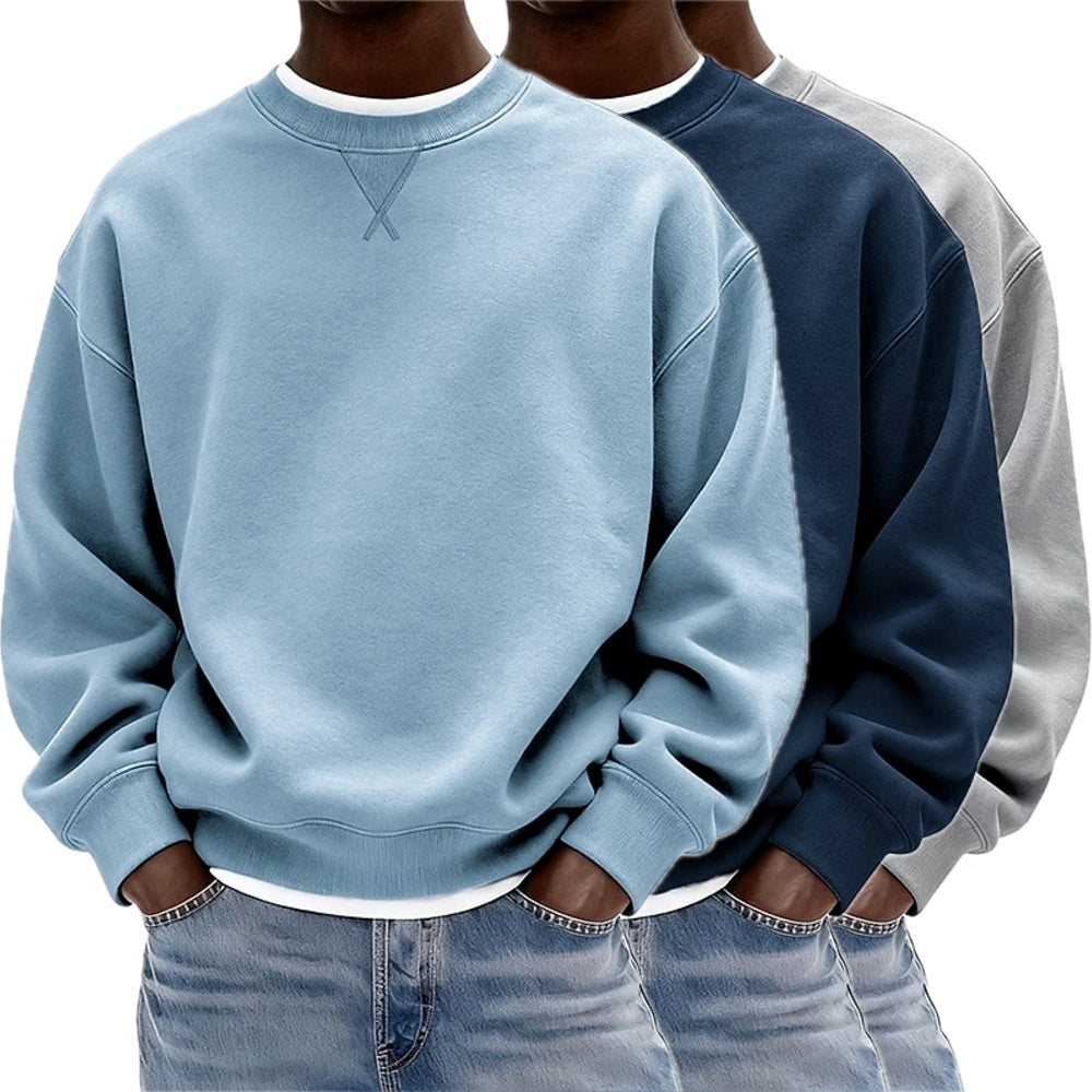 Marius Dominic Reed Sweatshirt - Blue - view 2