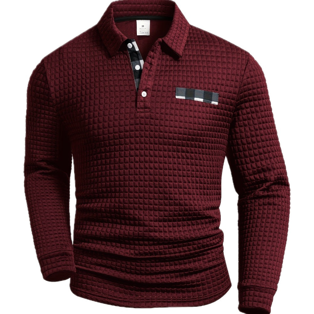 Micah Rowan Plaid Shirt - Burgundy - view 1