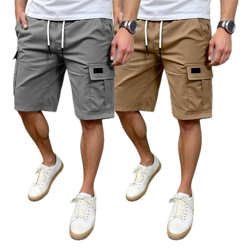 Nash Porter Cargo Shorts - Grey - view 2