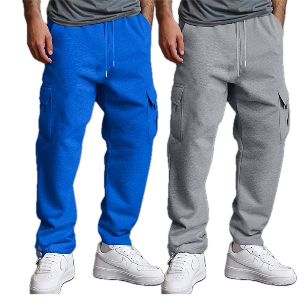 Orion Vale Cargo Joggers - Blue - view 2