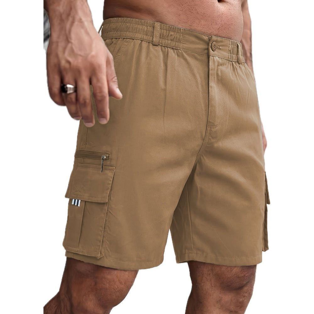 Orion Wells Work Shorts - Khaki - view 1