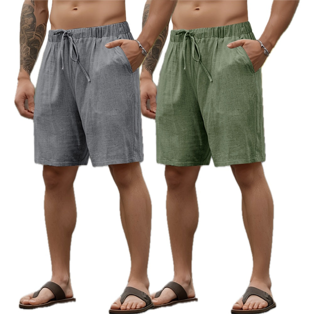 Quentin Rhodes Casual Shorts - Grey - view 2