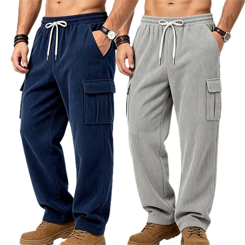 Xavian Brooks Drawstring Pants - Navy - view 2