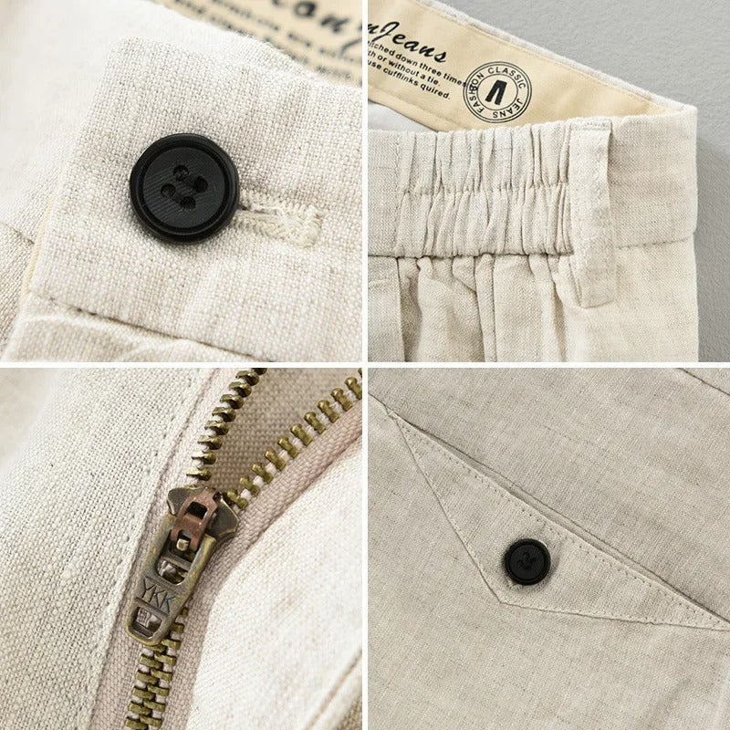 Calum Linen Trousers