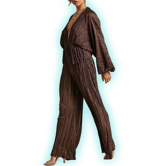 Sienna Luxe Pleated Co-ord Set