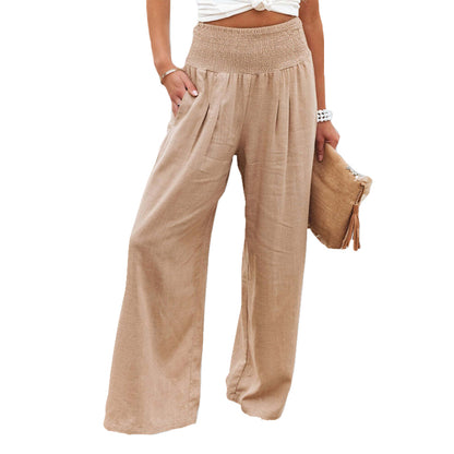 Calienne Classic Wide Leg Trousers