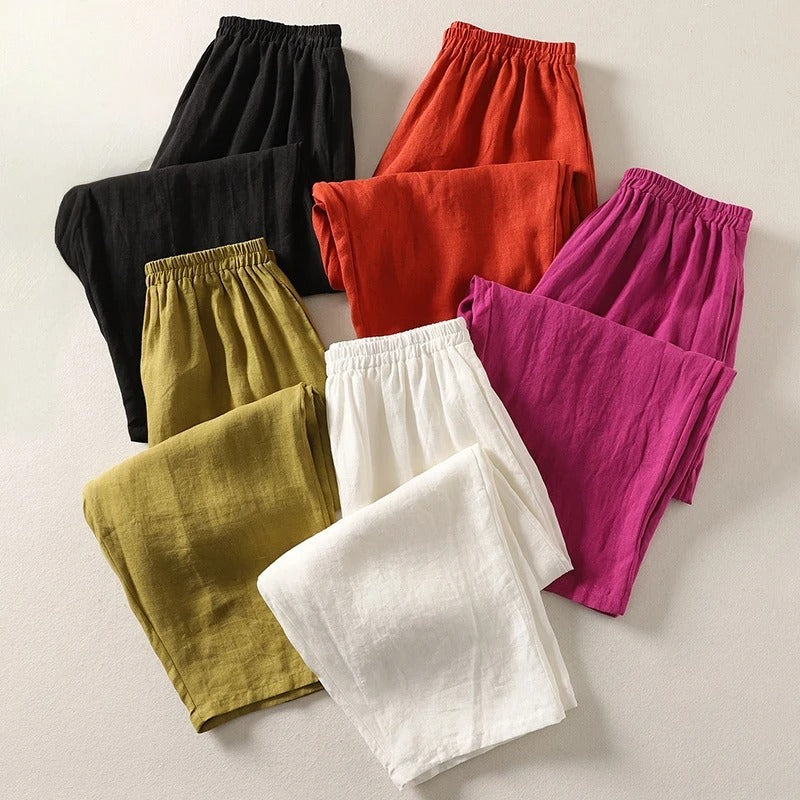 Evary Linen Trousers