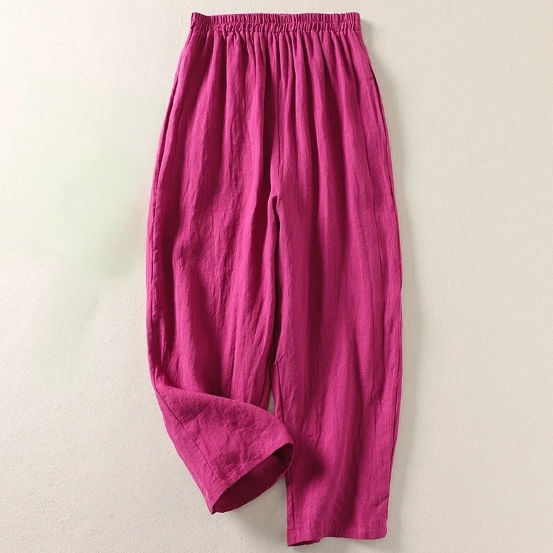 Evary Linen Trousers