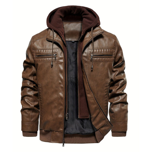 Griffin Leather Jacket