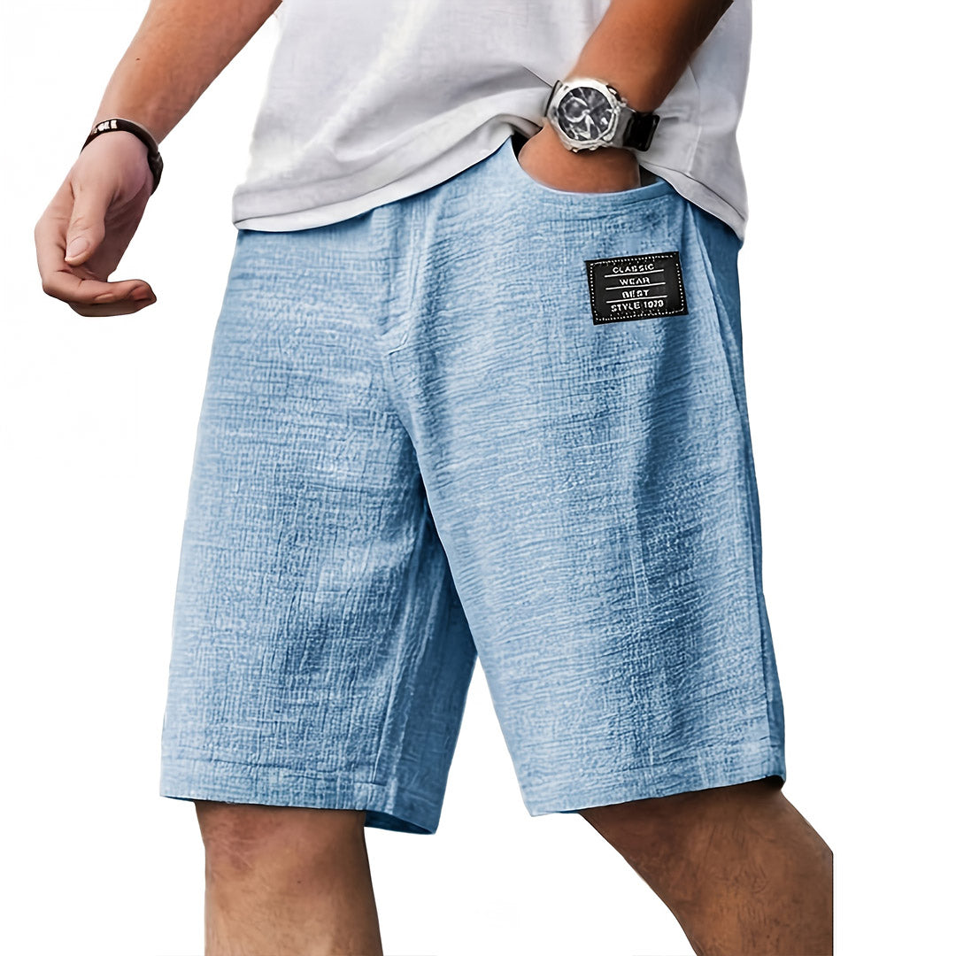 Enzos Linen Shorts