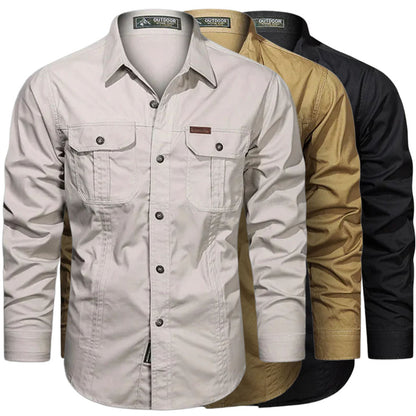 Utility Cotton Shirt