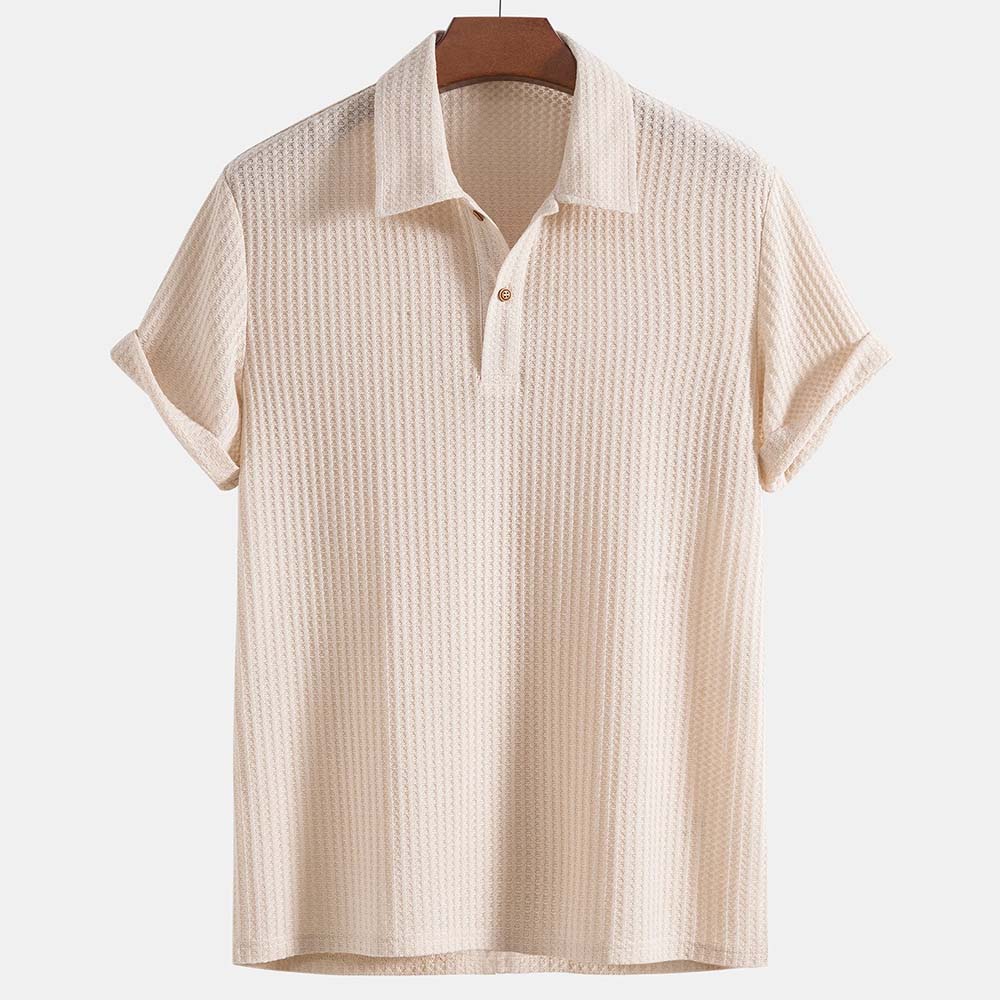 Bianco Waffle Shirt