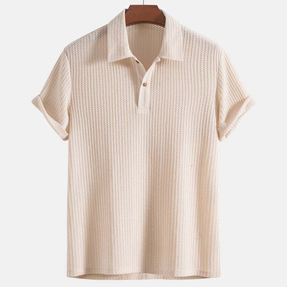 Bianco Waffle Shirt