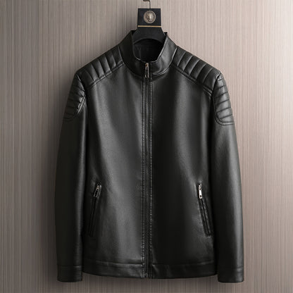 Trace Leather Jacket