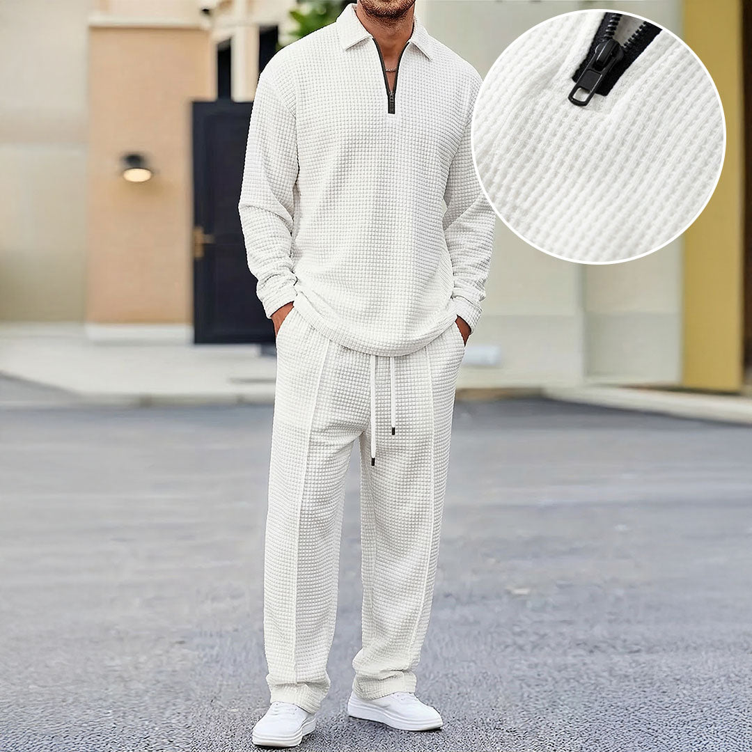 Carter Waffle-Knit Set