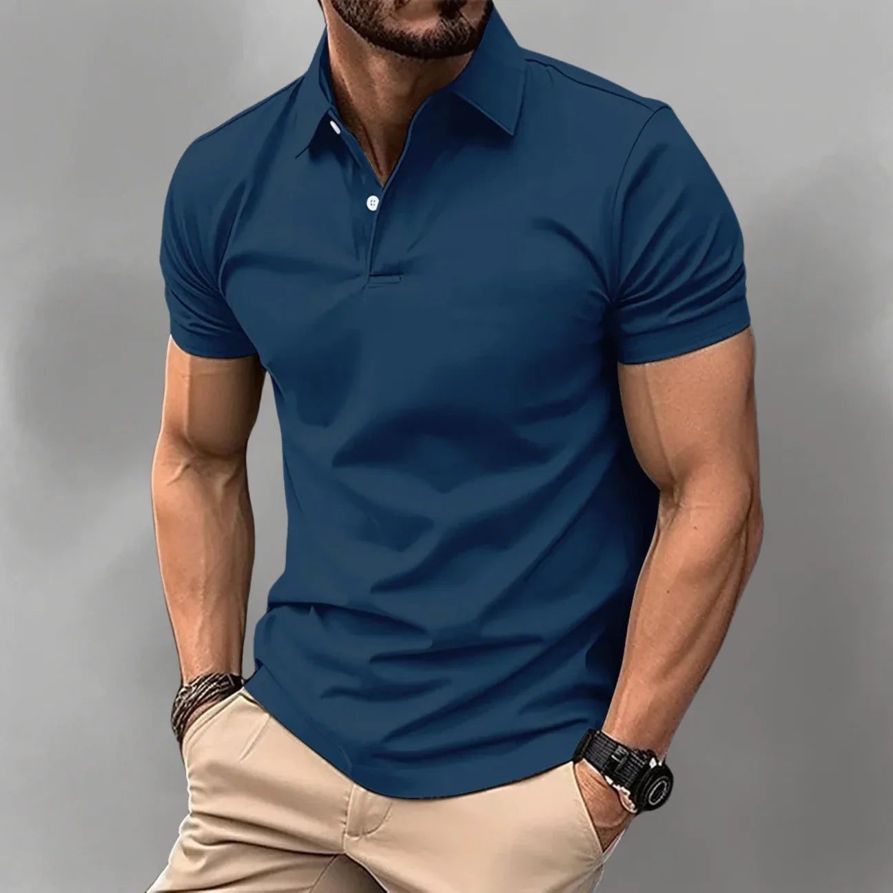 Seaside Point Cotton Polo - Image 5