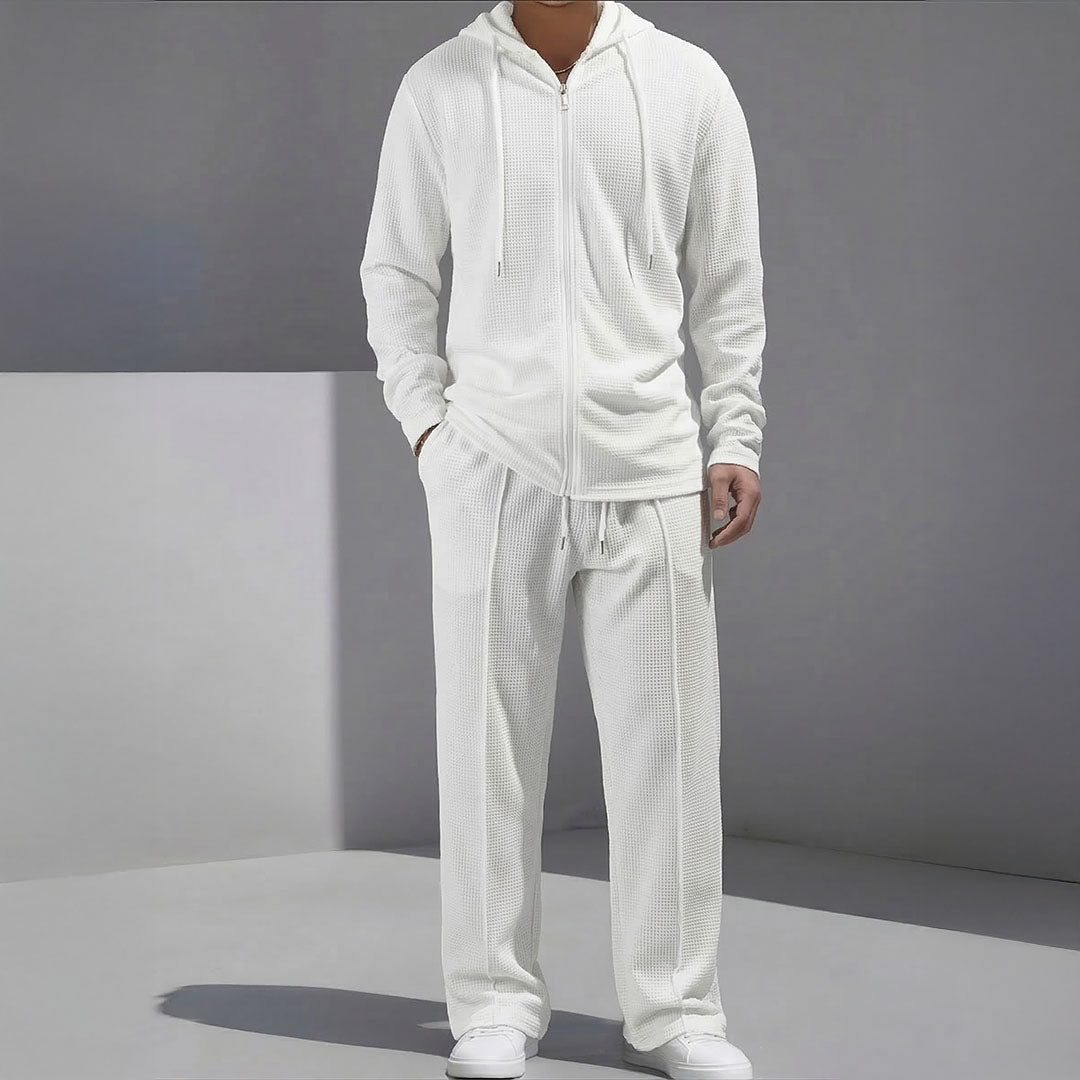 Harissen Waffle-Knit Set