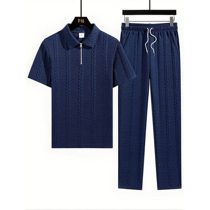 Patrick Cable-knit Set