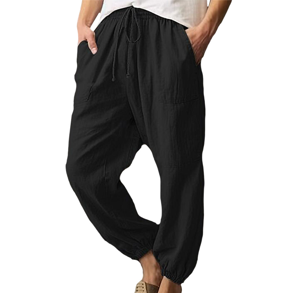 Oxfor linen Joggers