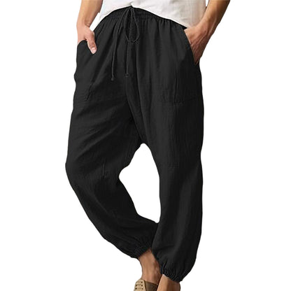 Oxfor linen Joggers