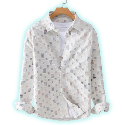 Eldis Denim Frayed Shirt