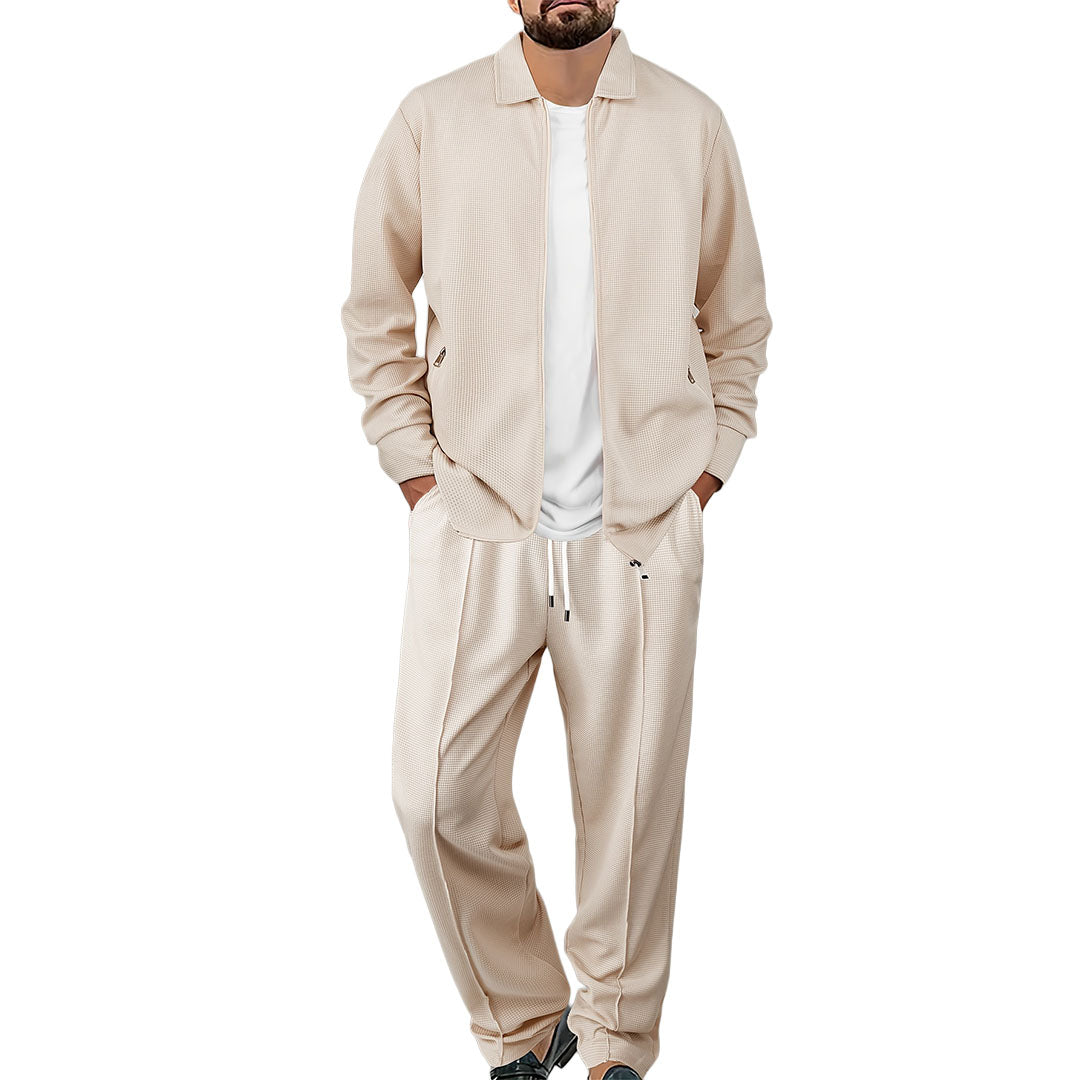 Roberto Waffle-Knit Set